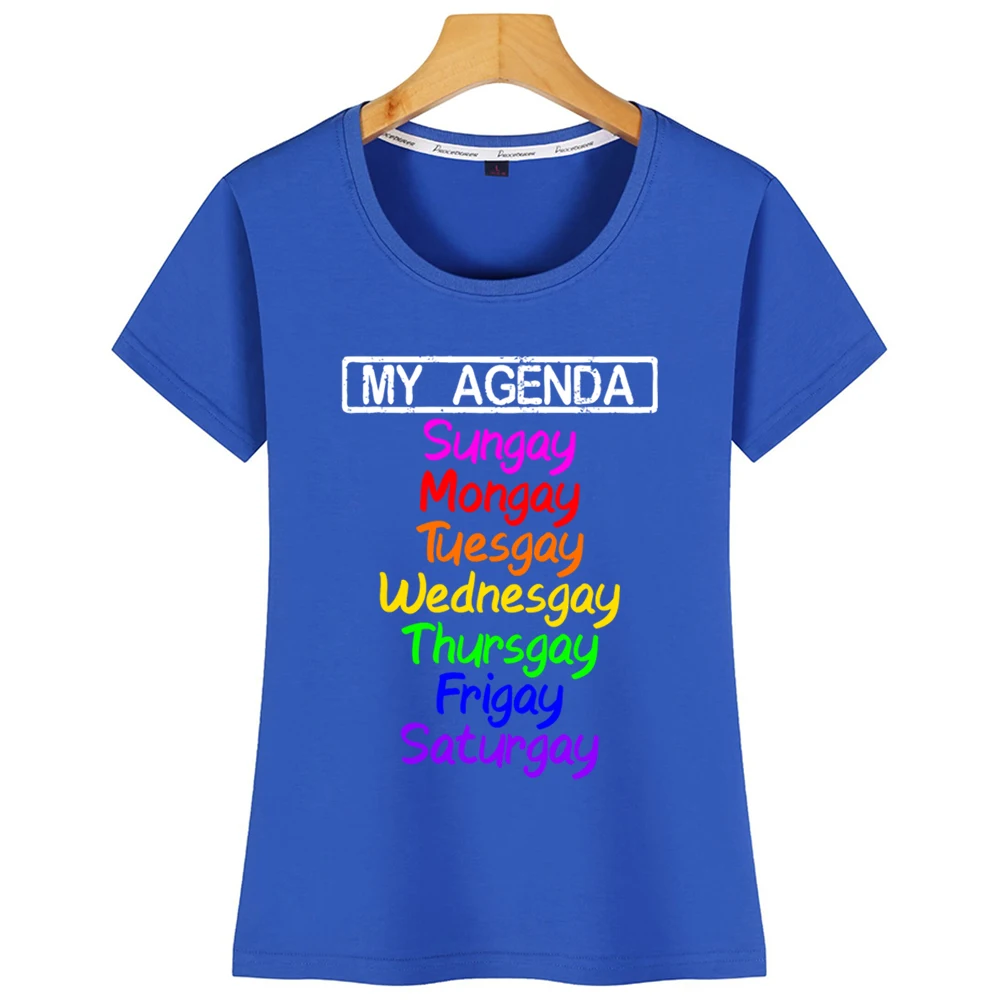 Женские топы футболка ЛГБТ для геев лесбиянок Прайд поддержка толерантность Vogue