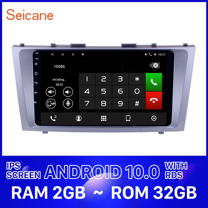 Seicane Автомобильный GPS мультимедийный 9 &quotAndroid 10 0 Navi Стерео Плеер для 2007 2008 2009-2011