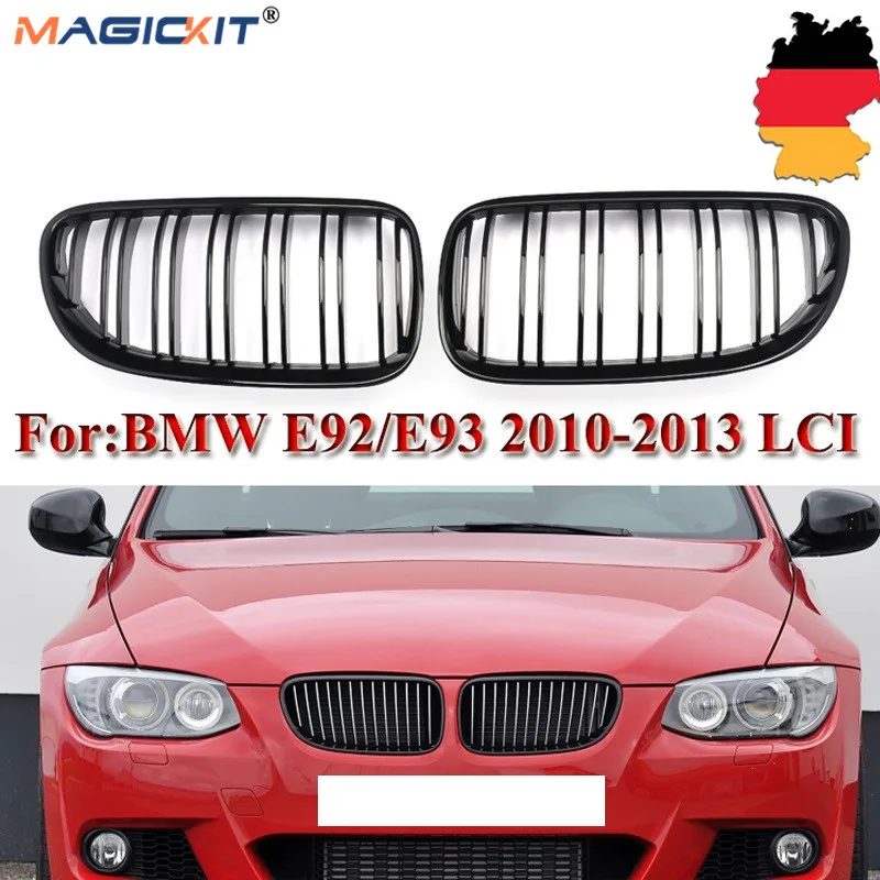 Передняя левая + правая решетка для почек magickitt глянцевый черный BMW E92/E93 LCI 10