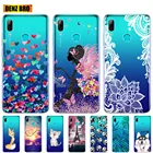 Чехлы для Huawei P Smart 2019, силиконовая Мягкая задняя крышка из ТПУ для huawei p smart 2019, зеркальная Обложка, чехлы для телефонов