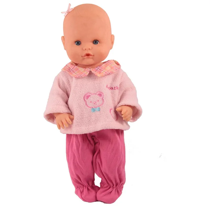 pink suit Новое поступление 6 стилей белое пальто розовые штаны наряды для 13 дюймов кукольная одежда 35 см Nenuco Ropa Accesorios Nenuco y su Hermanita - Цвет: pink suit