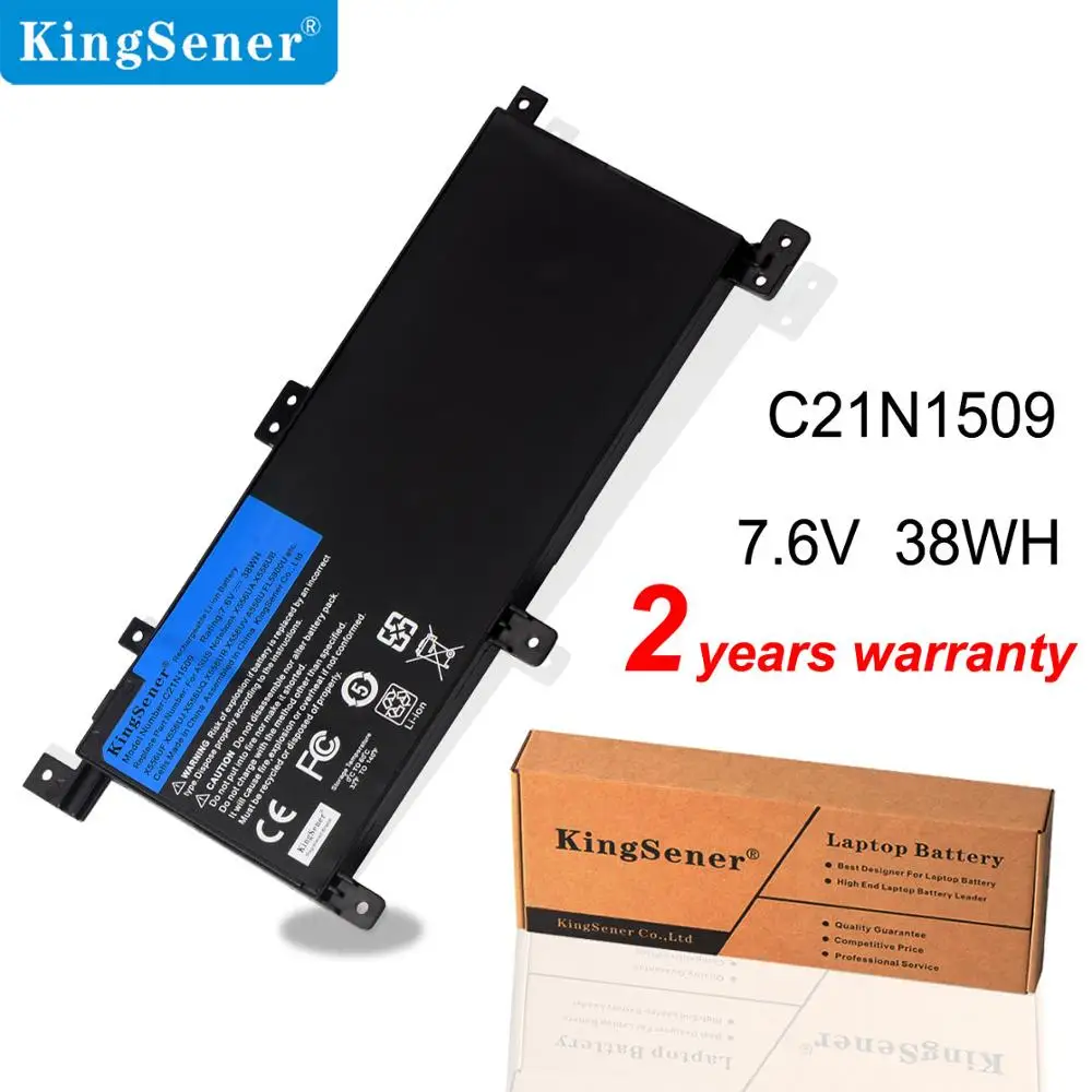 KingSener 7 6 V 38WH C21N1509 Аккумулятор для ноутбука ASUS X556U X556UA X556UB X556UF X556UJ X556UQ X556UV A556U F556UA K556UA