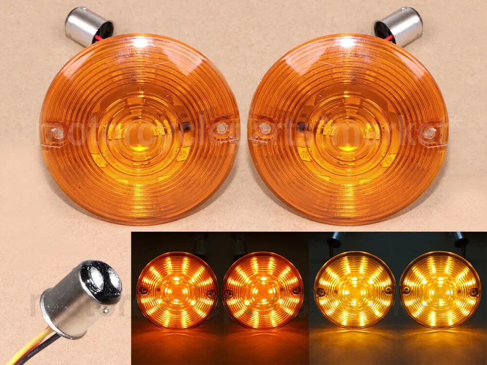 Фсветильник рь указателя поворота Задний светодиодный Янтарный с желтой крышкой