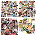 Наклейки сделай сам для ТВ-шоу, офиса, скейтборда, холодильника, телефона, гитары, путешествий, сноуборда, мотоцикла, багажа, классические игрушечные наклейки F5, 50 шт.