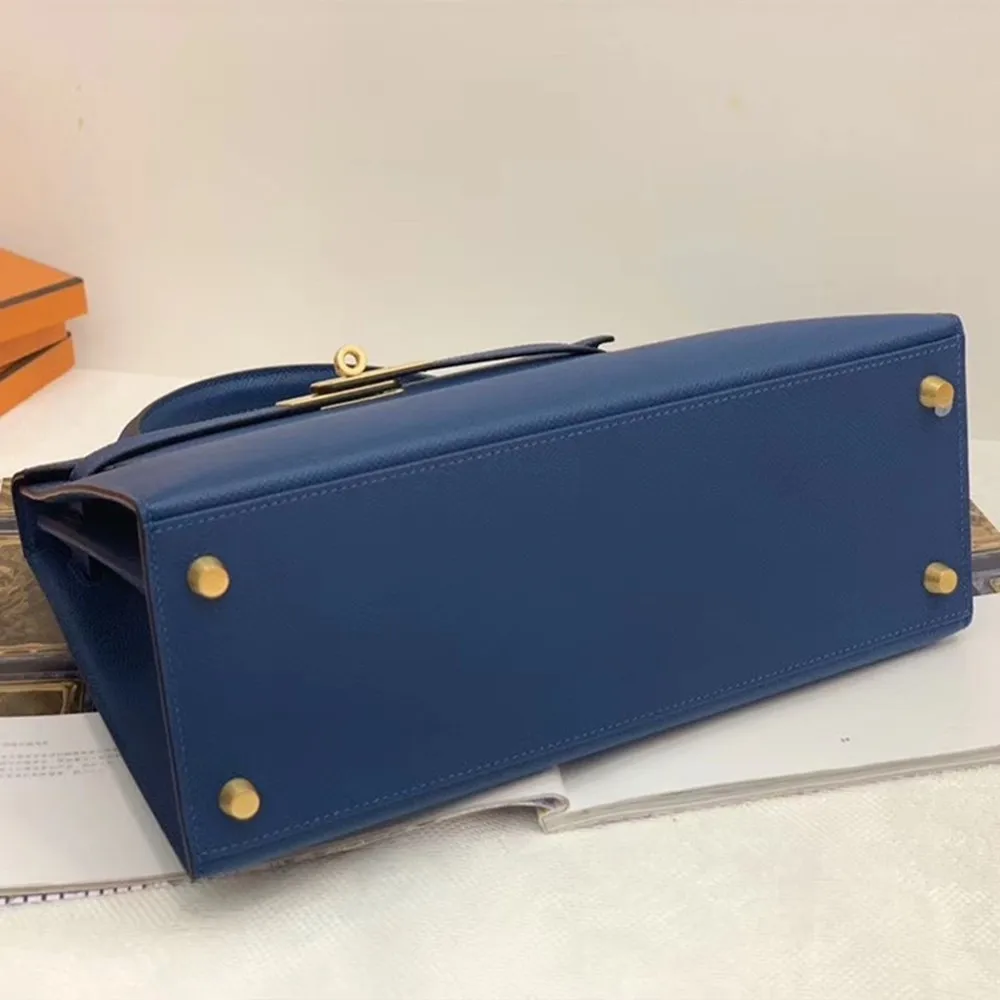 

Handmade Designer Bags Famous Brand Women 2020 Luxury Handbags Woman Genuine Leather Runway Female Europe Top Quality 129