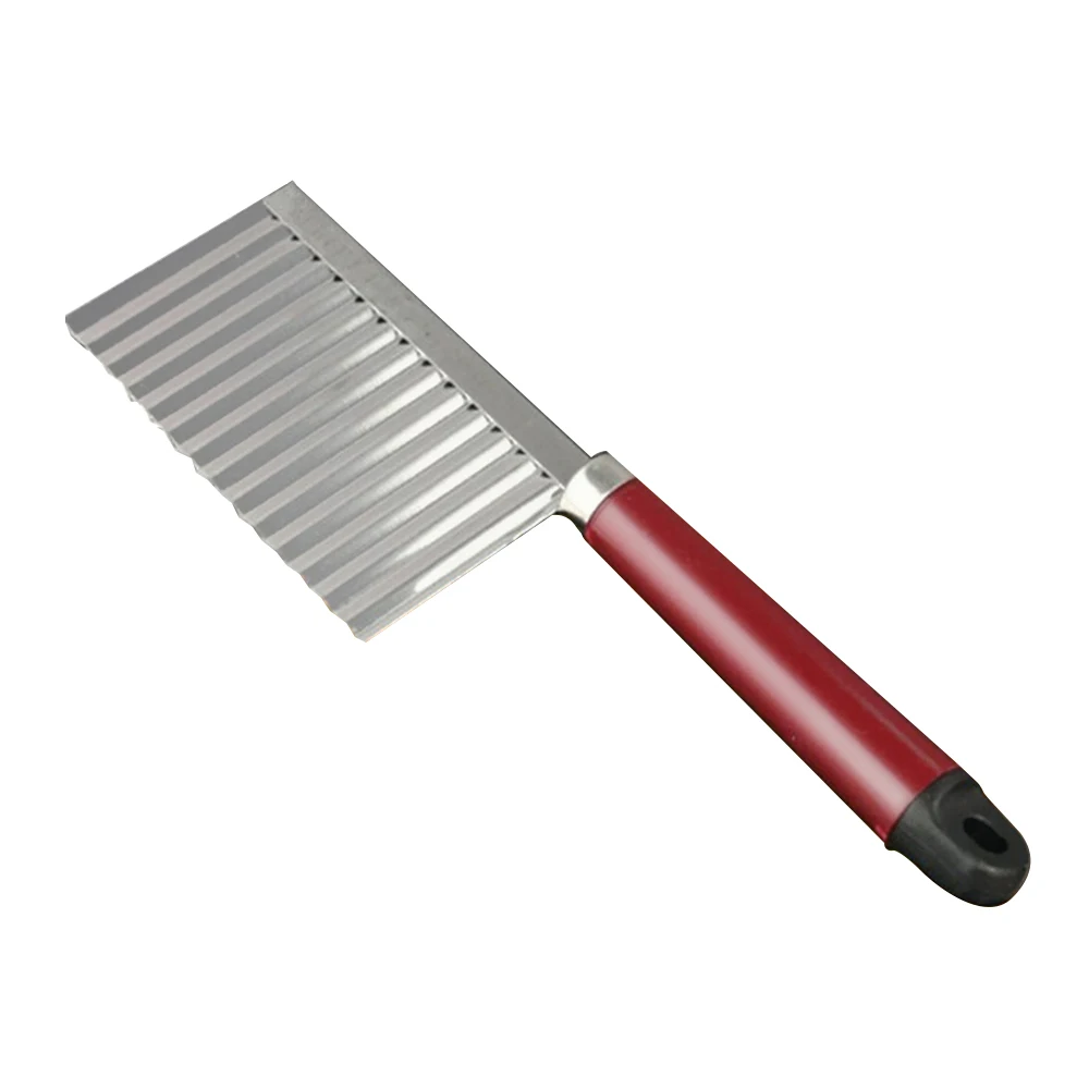 1 шт. нержавеющая сталь картофельное тесто волны Crinkle резак слайсер для дома Кухня