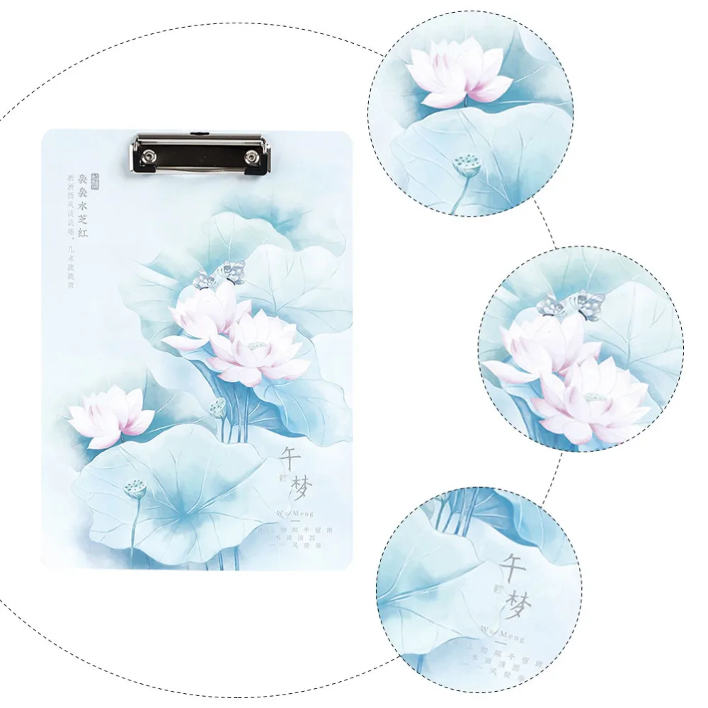 

1pc Folder Writing Boards A4 File Clipboards Writing Hardboards Writting Tablet