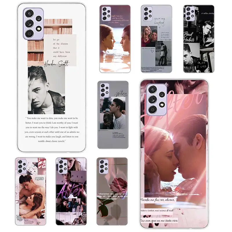 

After Movie Case Coque For Samsung Galaxy A52 A51 A71 A50 A12 A22 A32 A42 A72 A70 A21S A41 A40 A30 A20 A10 A11 Cover Funda Capa