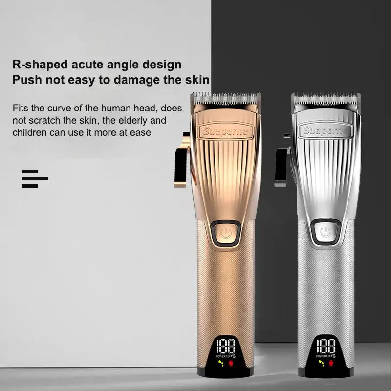 

New S700 All Metal Hair Clipper USB Rechargeable Hair Clipper Oil Head Hair Clipper Electric Hair Clipper Adjustment Bracket