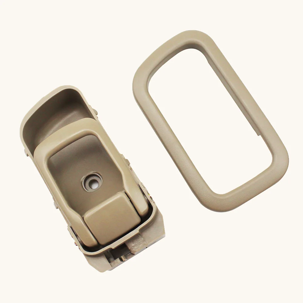 Автомобильный Стайлинг бежевый чехол внутренняя дверная ручка рамка для Nissan Navara