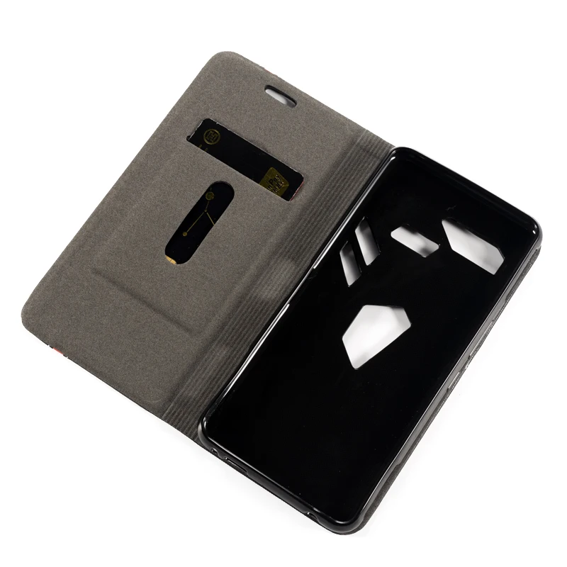 Ковбойский чехол из искусственной кожи для телефона Asus ROG книжка деловой Мягкая