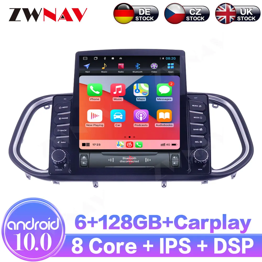 

Android 10,0 6 + 128 ГБ для Kia KX3 2014 + IPS сенсорный экран приемник автомобильный мультимедийный радиоплеер GPS навигация с DSP Carplay