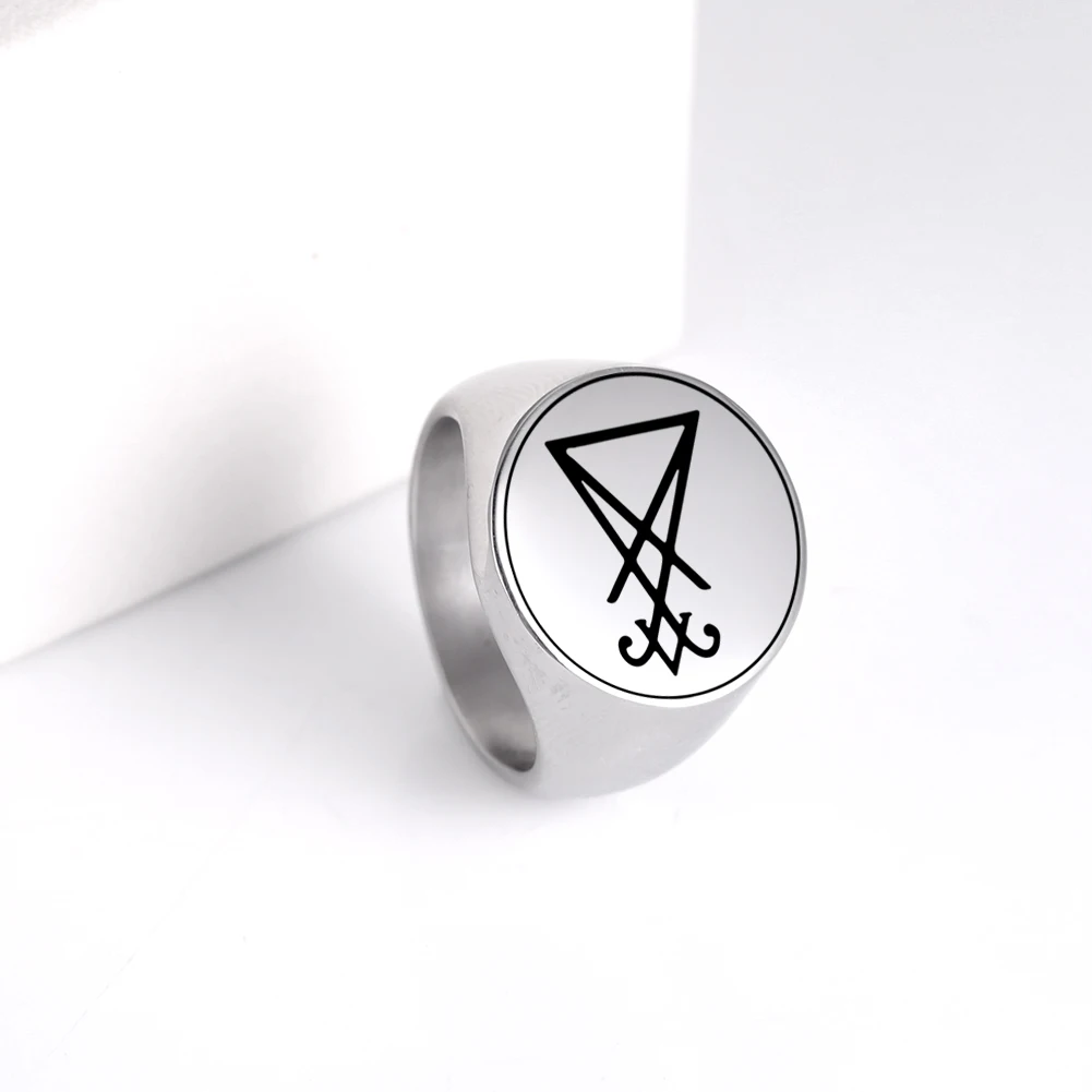 парные кольца Винтажные из нержавеющей стали в стиле ретро для мальчиков