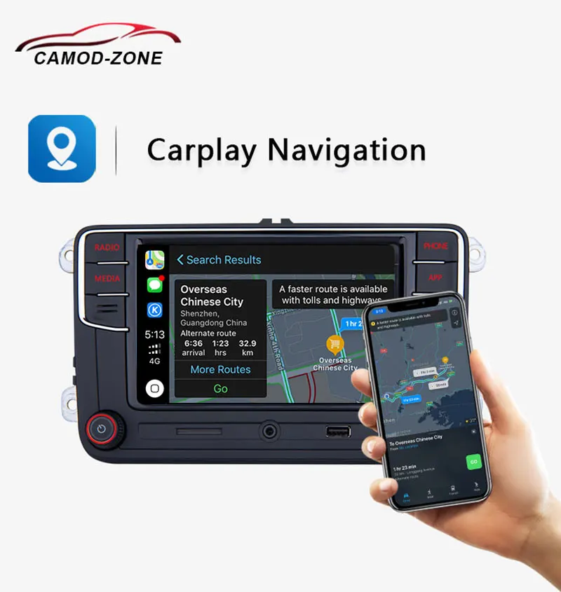 Android Авто Noname RCD330 Plus RCD330G Carplay Автомагнитола MIB 6RD 035 187B для VW Golf 5 6 Jetta MK5 MK6 CC Tiguan Passat Polo