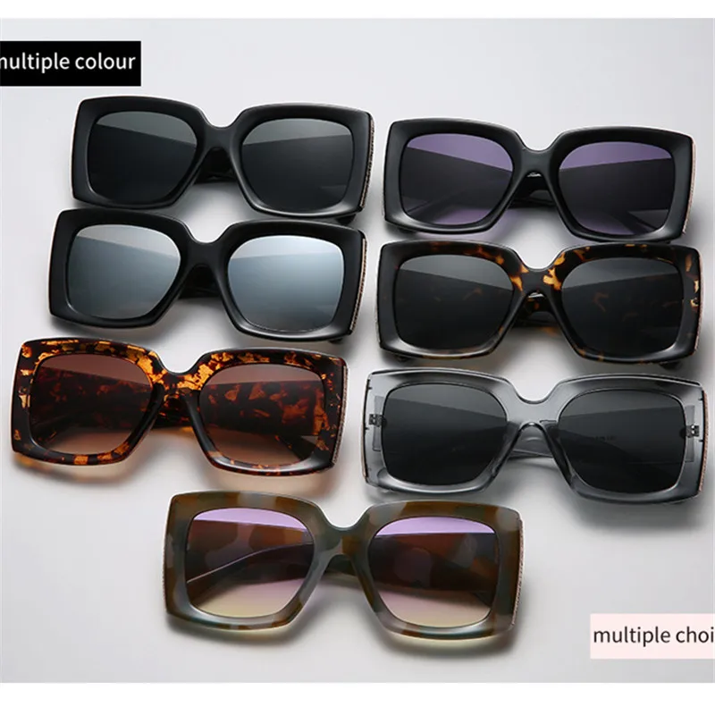 

Camouflage Oversized fashion 2020Sunglasses Women Vintage Sunglasses Luxury Eyewear feminino Big Shade UV400 oculos de sol