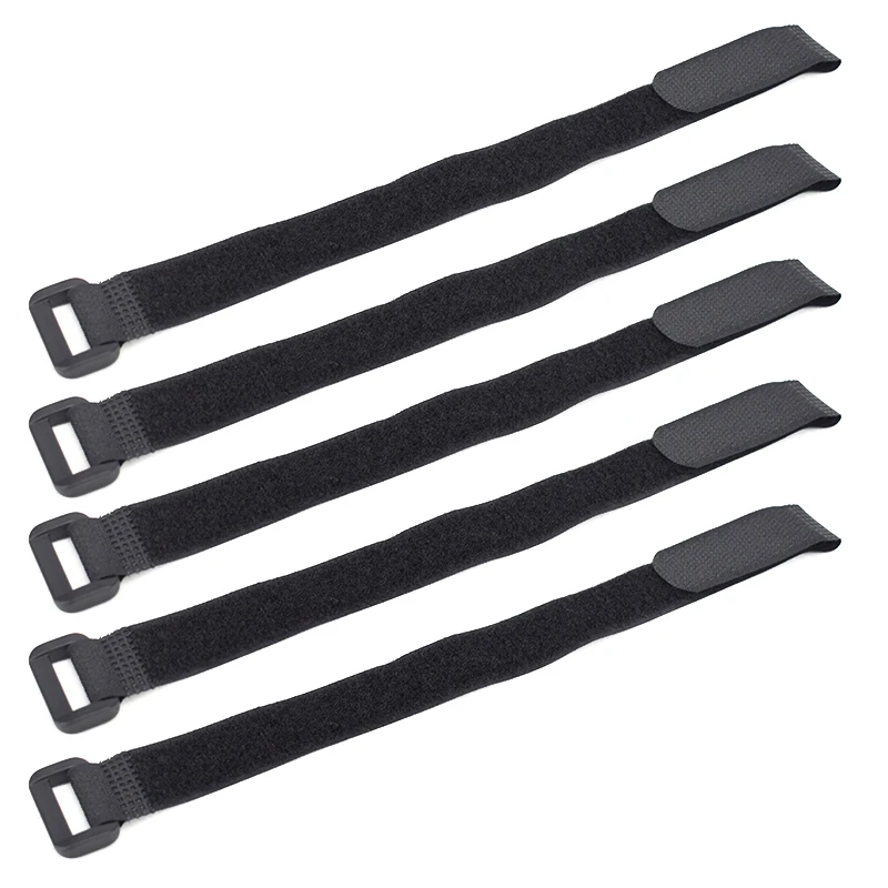 20X300mm black 5 шт./партия, держатель для руля велосипеда, держатель для велосипедного фонарика, веревка, повязки, универсальный нейлоновый липкий галстук, фиксированные элементы, Ручка велосипеда - Цвет: 20X300mm black