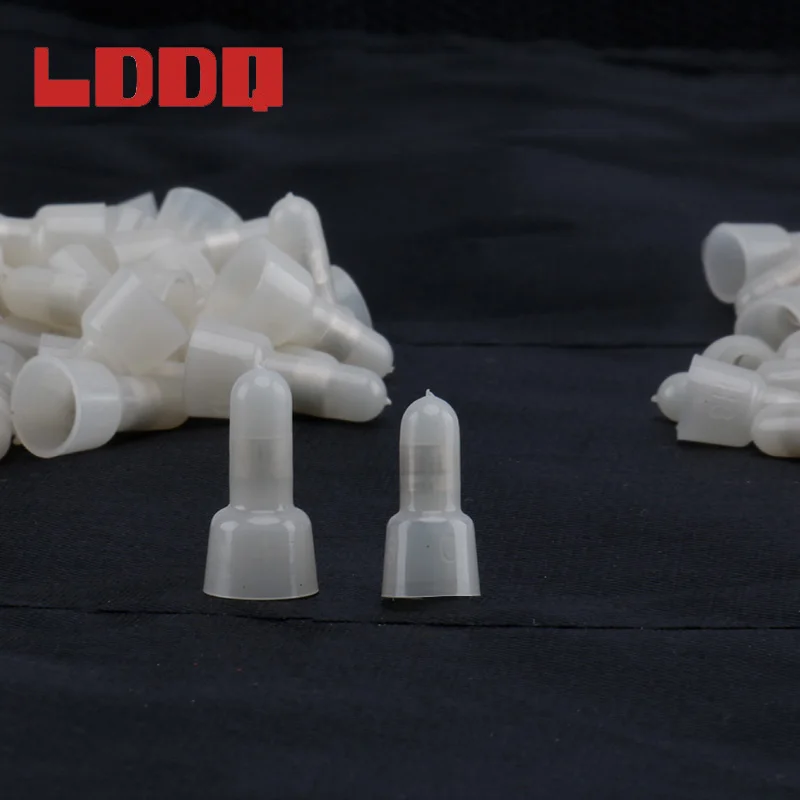 Замкнутые концевые обжимные колпачки LDDQ CE1 CE2 100 шт. нейлоновые клеммы для