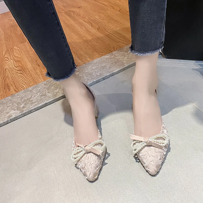 

Slip On Beige High Heels Lace-Up Brief Pumps African Woman Shoe Pointed Wedge 2021 Basketball Platform Round Toe Sexy Sandals Al