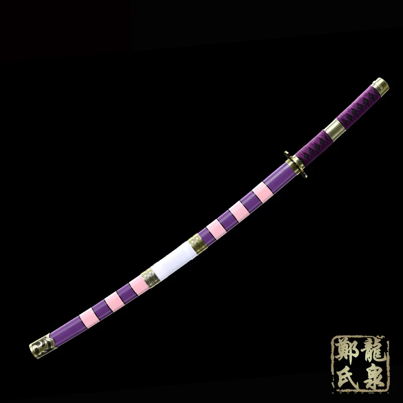 Аниме цельный Косплей ророноа Зоро меч сандай китегту Настоящее Катана из стали