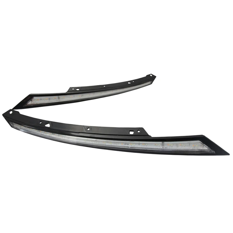 

LED DRL Headlight Eyebrow Daytime Running Light Fog Lamp with Dynamic Turn Signal for Honda Civic 2016-2018