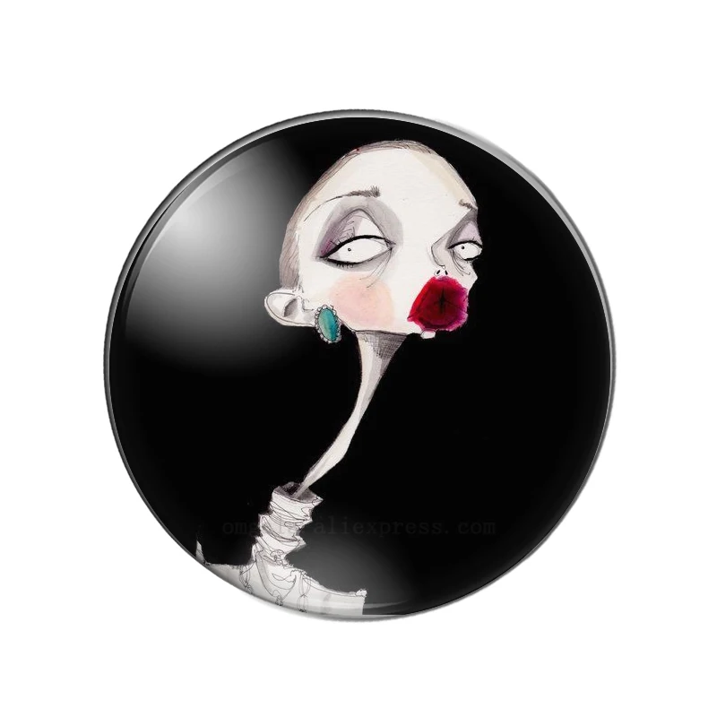 Художественный модный эффект в стиле хип-хоп для девочек 12 мм/14 мм/16 мм/18 мм/20 мм/25