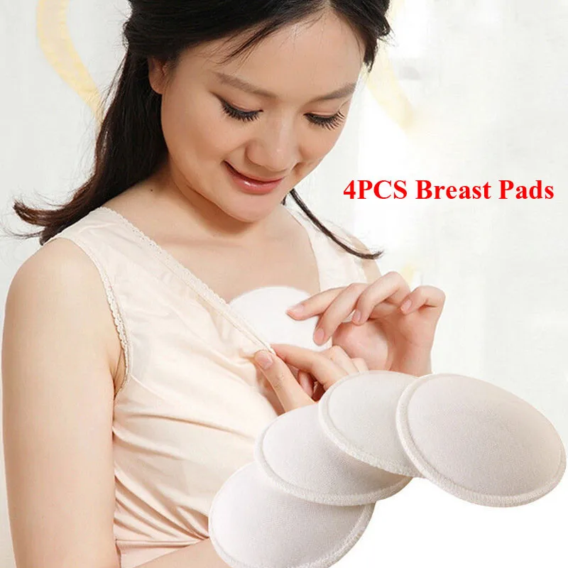 Almohadilla de lactancia lavable y reutilizable para el embarazo, suministros Postnatal Prenatal, almohadillas de lactancia-0