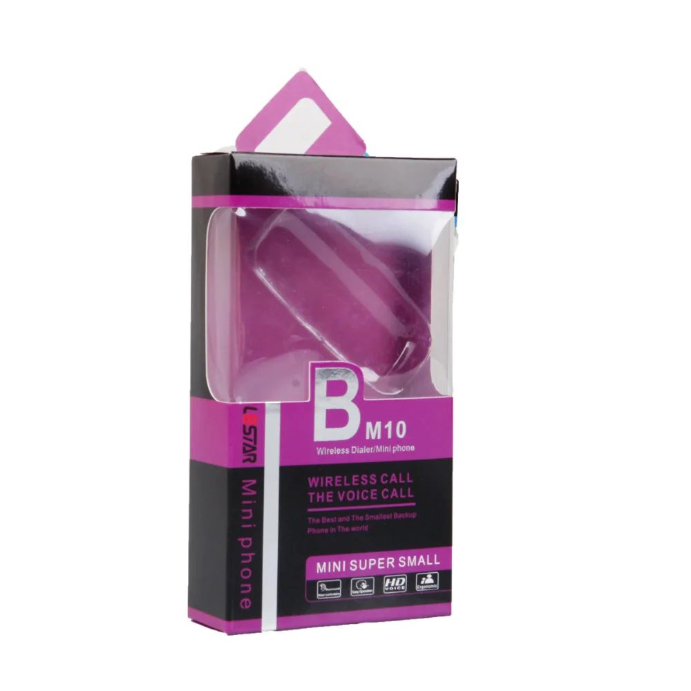 5 шт. L8star BM10 мини мобильный телефон беспроводной громкой связи ответа на звонок