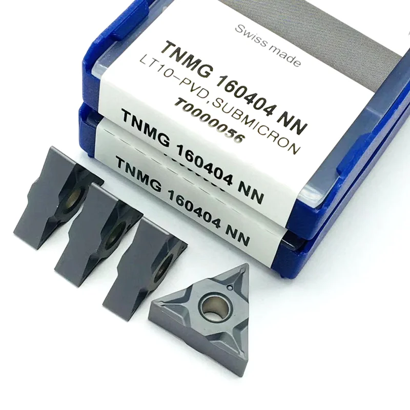 

High quality TNMG160408 NN LT10 TNMG160404 NN LT10 100% carbide cylindrical turning insert