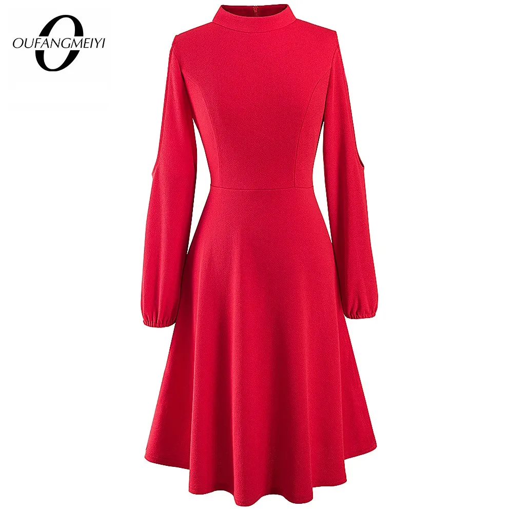 Осень Пикантная обувь с выемкой и рукавами фонариками очаровательный стильный