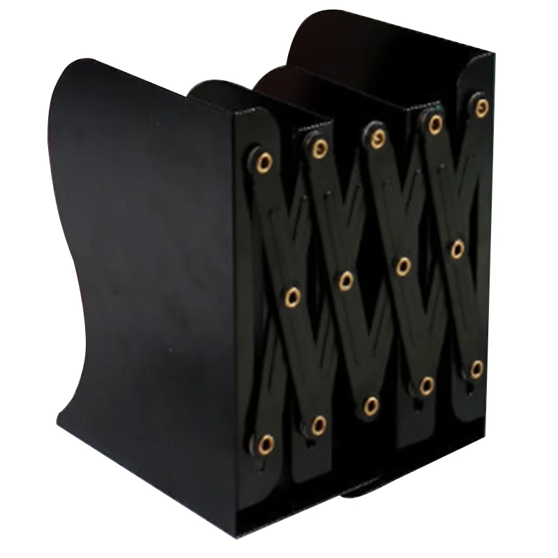 

Extension Adjustable Metal Bookends Heavy Duty Book Desktop File Folder Retractable Stand Bookshelf Rack Holder