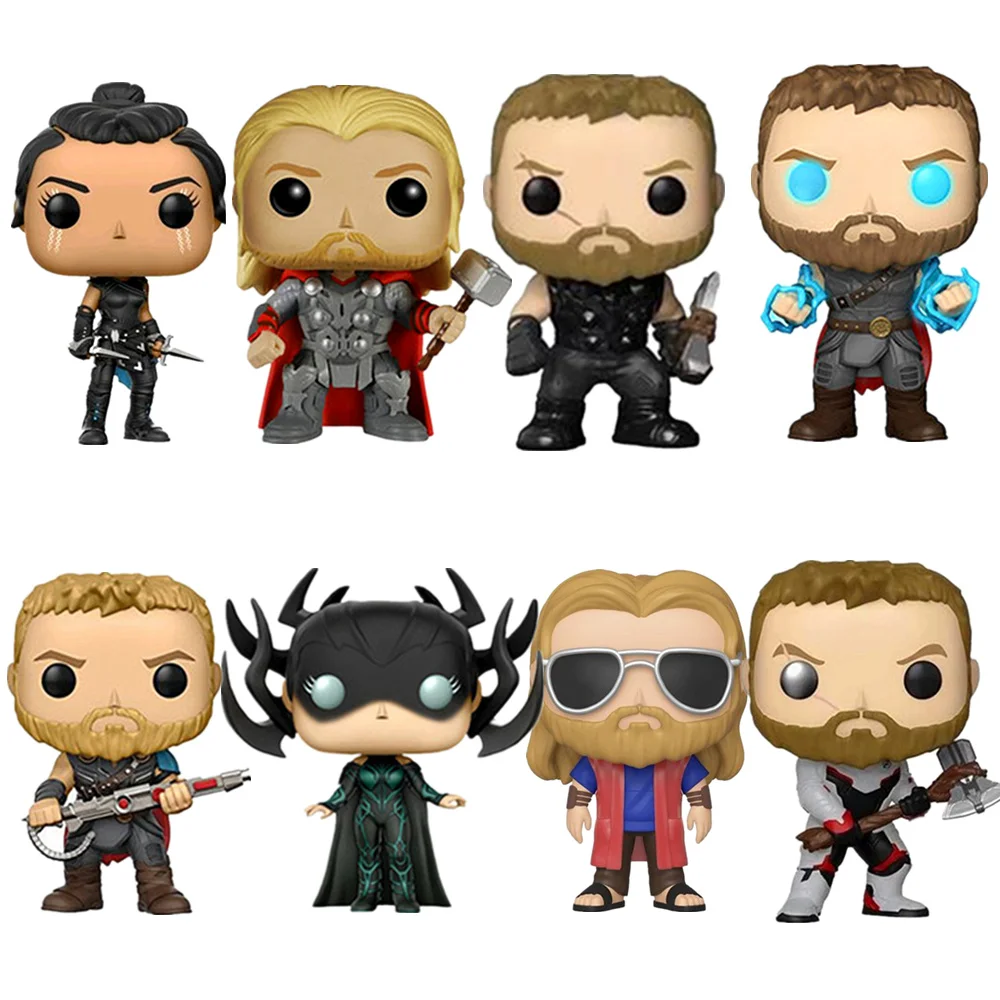 Фигурка супергероя Marvel ТОР Hela Valkyrie Мстители финал героев Аниме Кукла
