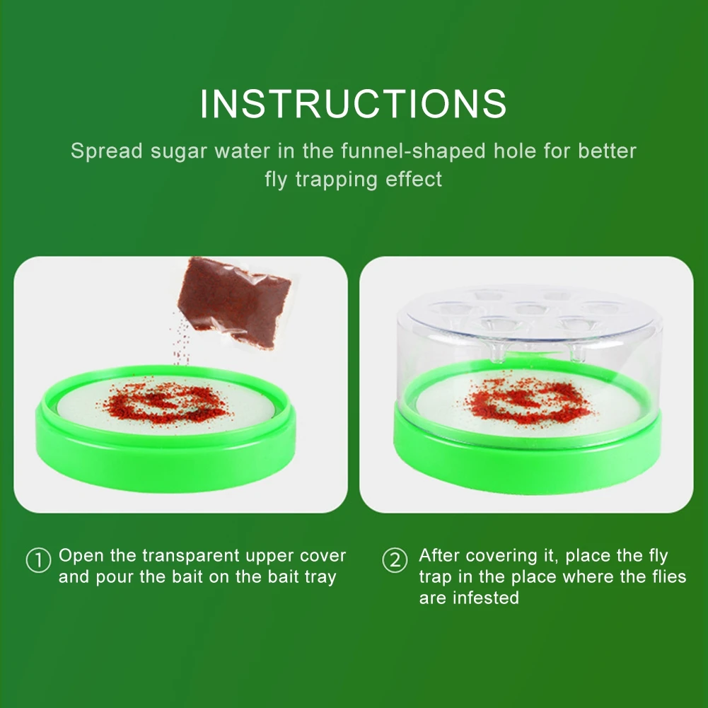 

1 PC Flycatcher Killer For Restaurant And Indoor Trap Automatic Catching Garden Supplies