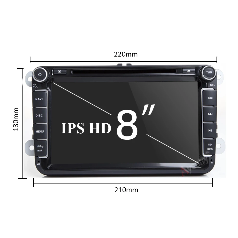4G+ 64G Android 9,0 2 Din Автомобильный dvd-плеер gps аудио для VW/Volkswagen/POLO/PASSAT B6 B7/Golf 5 6 авто радио Мультимедиа Стерео obd2