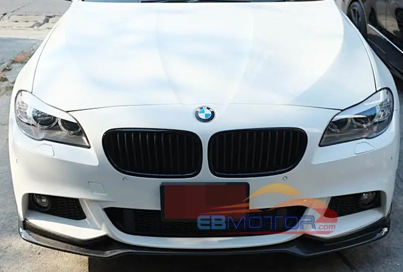 Роспись E Тип передний спойлер для BMW F10 F11 5 SERIES 528i 535i 550i короткое M Sport бампер 2011 +
