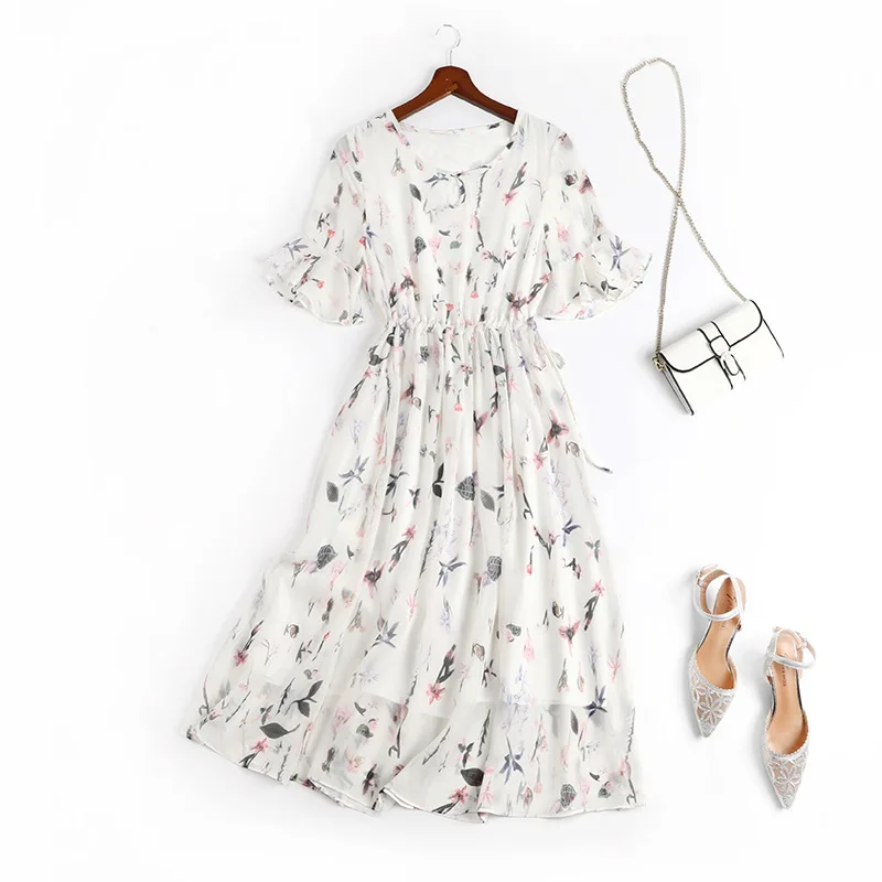 большой код 6l французский идиллический стиль ремень женский летний костюм