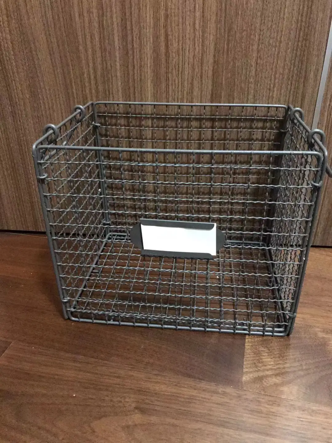 Уникальный дизайн прямоугольная складная металлическая Ретро винтажная