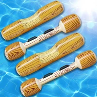 4pcsset of swimming pool floating row raft collision game toy for adults and children party gladiator raft water ski pool toy