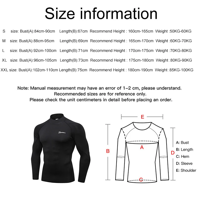 Профессиональный Для мужчин тренинга с длинным рукавом рубашки для мальчиков