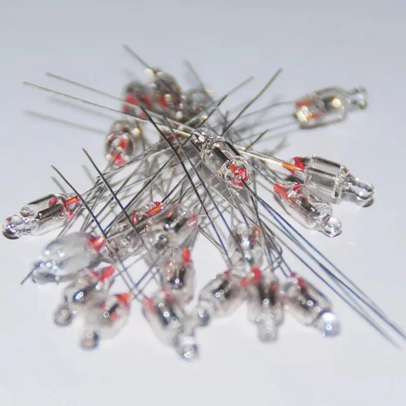 20 шт. белый красный неоновый светильник 5 мм миниатюрный Индикатор|Аксессуары для