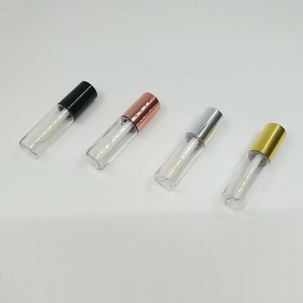 Пустой контейнер для блеска губ 100 шт. 1 2 мл прозрачные контейнеры модные