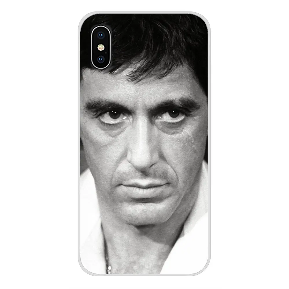 images 7 Scarface Тони Монтана удивительно для samsung A10 A30 A40 A50 A60 A70 Galaxy S2 Note 2 3 большое ядро Prime прозрачных чехлов из термопластичного полиуретана(TPU) на телефоны - Цвет: images 7