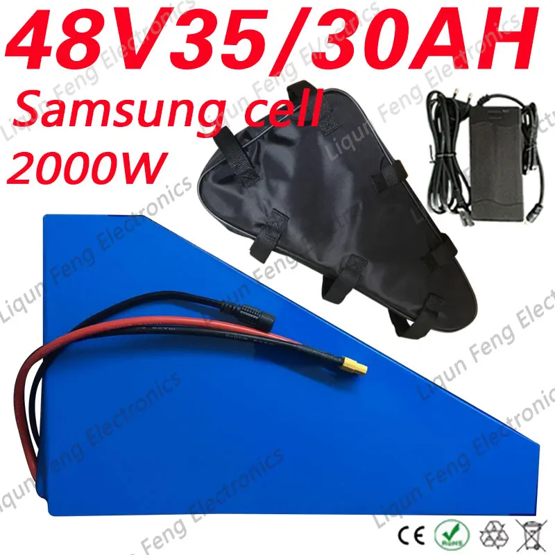 Аккумуляторная батарея для скутера и электровелосипеда 48 В 1000 Вт 1500 2000 30 Ач