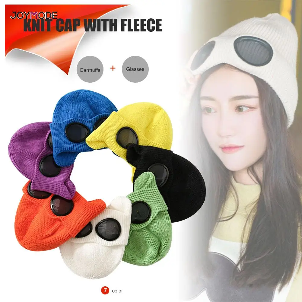 JOYMODE 2019 модная двухсторонняя Утепленная зимняя вязаная шапка Теплые Лыжные шапки