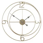 Кованые настенные часы Lron, украшение для дома, офисные большие настенные часы, бесшумные часы, Европейский современный дизайн, Подвесные часы