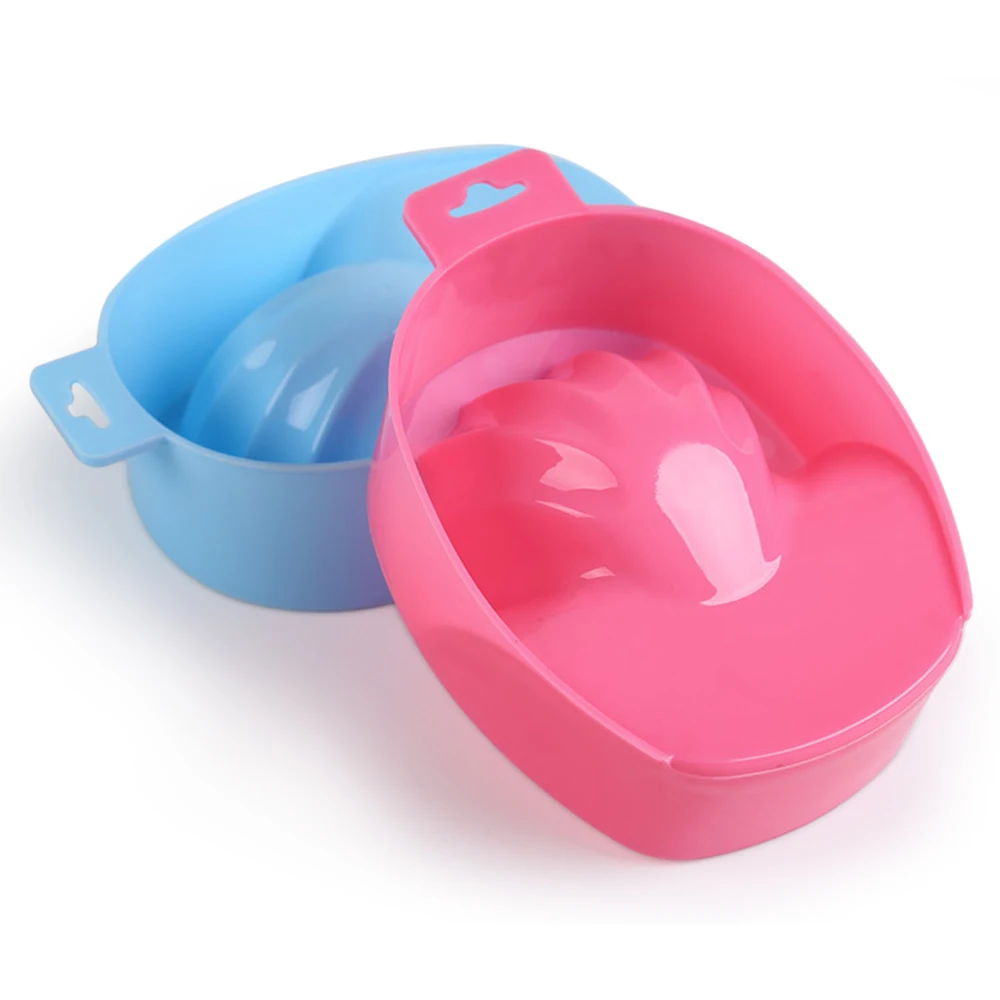 Портативная чаша для вымачивания ногтей ручная мойка инструмент удаления