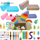 20 см игрушки для снятия стресса, чехол-карандаш, пузырьковая игрушка, мягкий обучающий карандаш для аутизма, детские игрушки, подарки