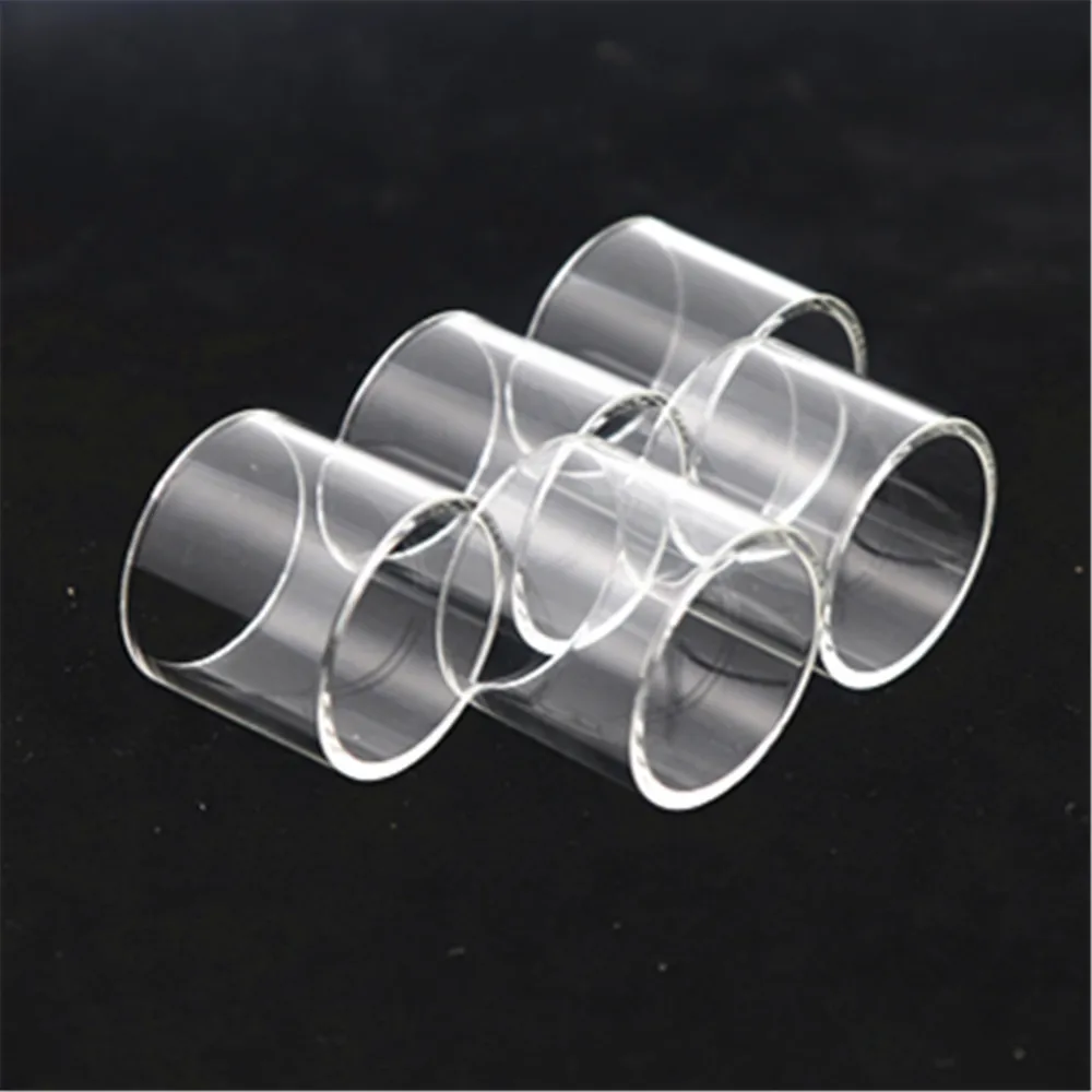 

5pcs YUHETEC Replacement Glass tube Vandy Vape Pyro V2 V3 24 RDTA BF tank Electronic cigarettes pyrex glass pipe