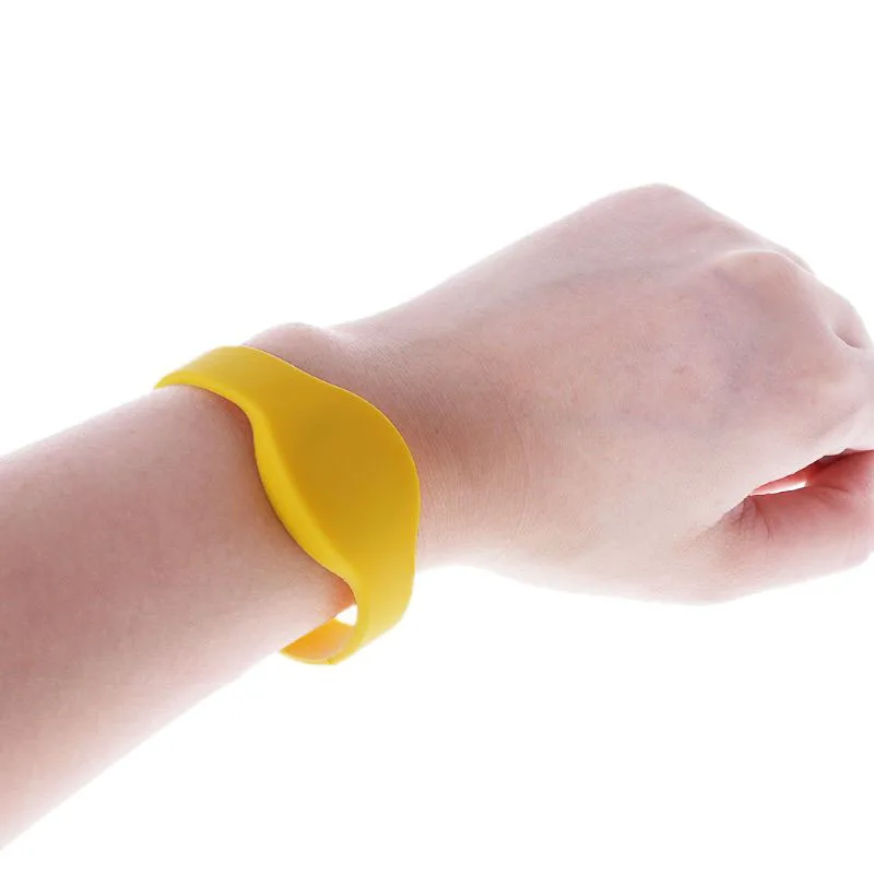 100 шт./лот RFID браслет классический 125 кГц EM4100/TK4100 Polsband нарукавная повязка Id-kaart часы