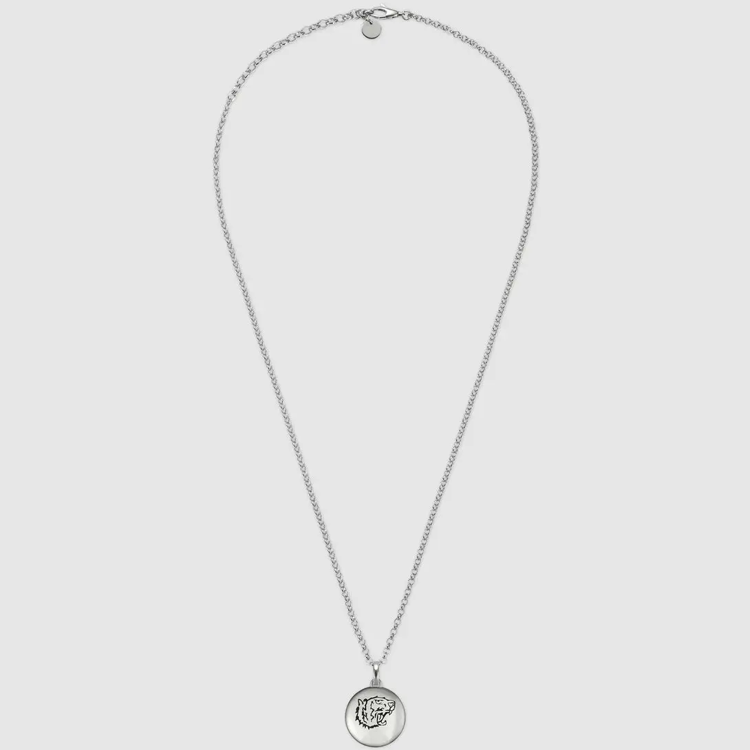 

S925 1:1 "Blind for Love" necklace in sterling silver, classic, fashion, letter G, men's, women's jewelry
