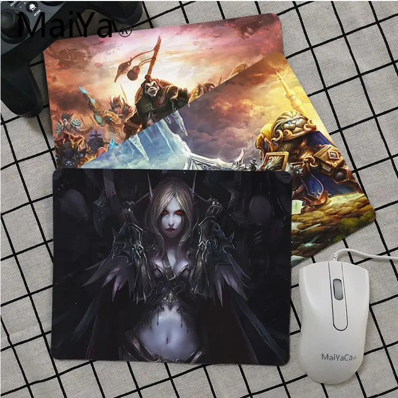 Maiya высокое качество WOW World of Warcraft красивый коврик для мышки в стиле аниме Лидер
